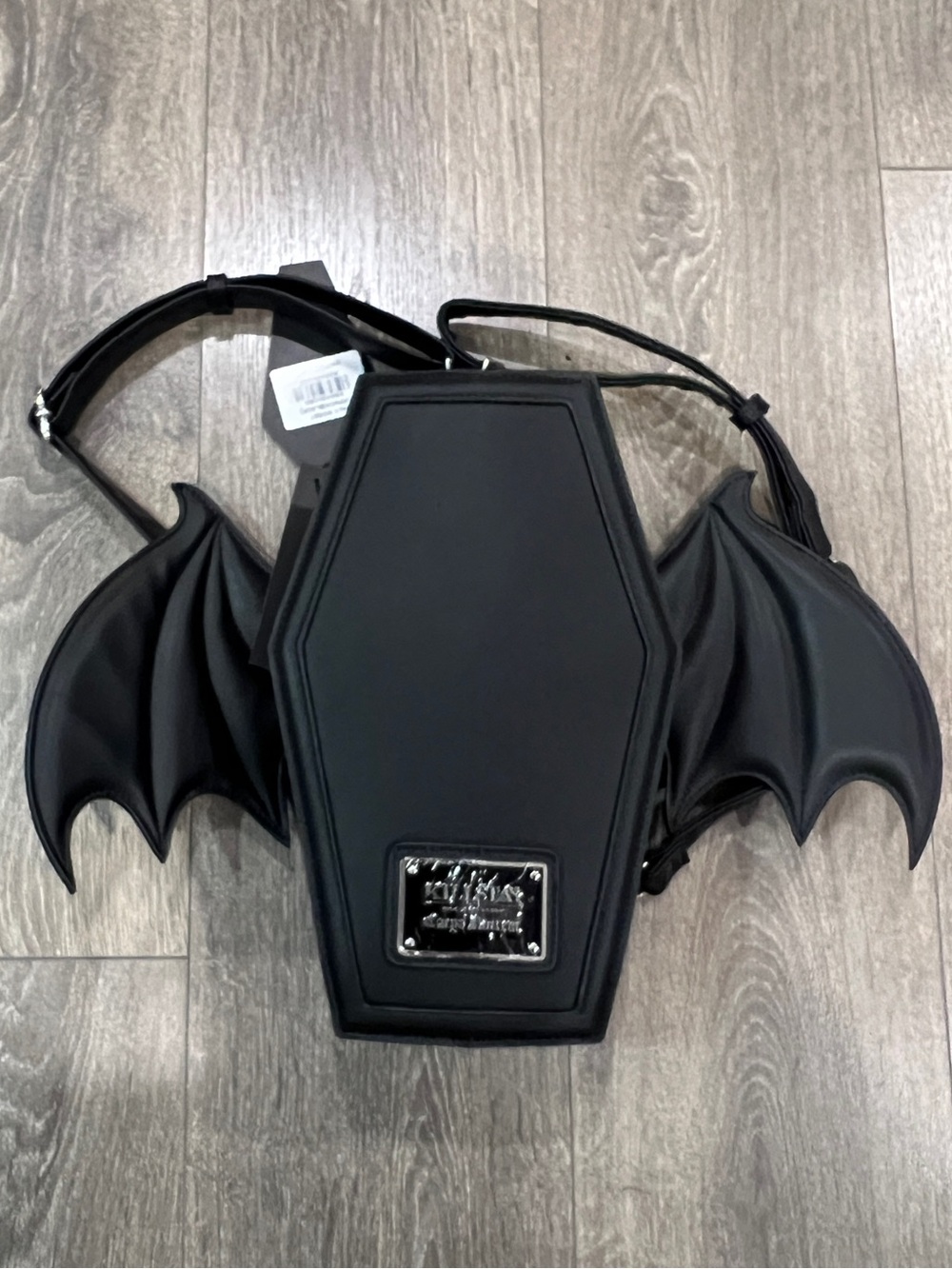 BNWT Killstar Sickly Sweet Coffin Backpack with bat wings
